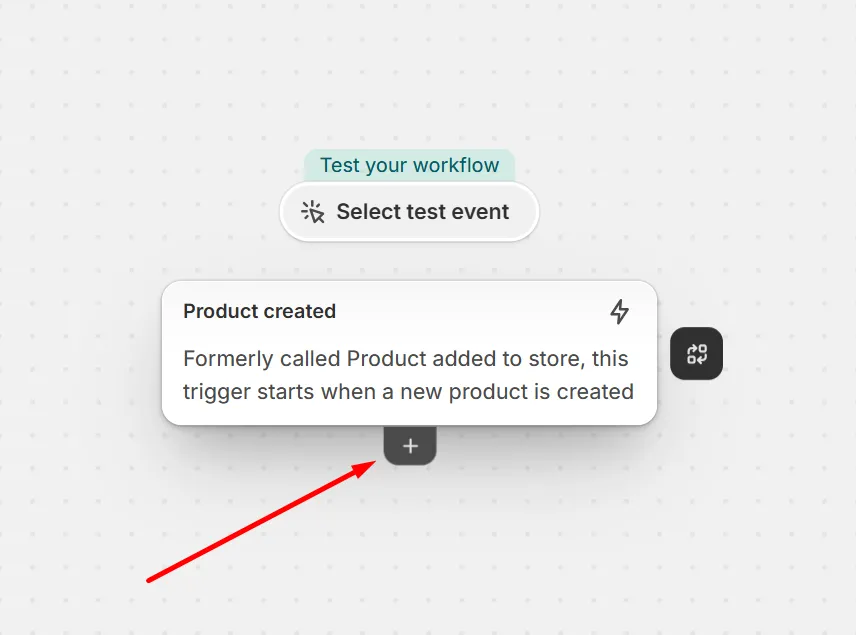 A red arrow points to the button