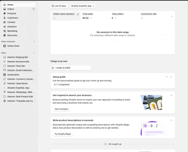 Animation showing how to assign a customer tag in the Shopify admin