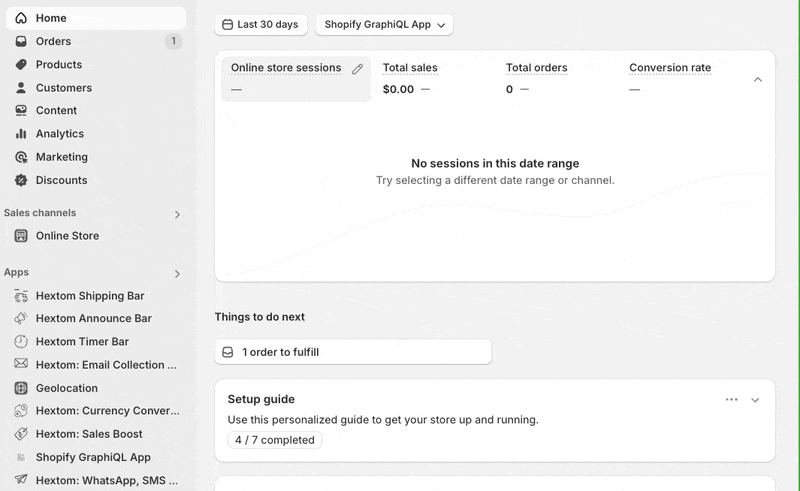 Animation showing how to set a product as a digital product in Shopify product settings