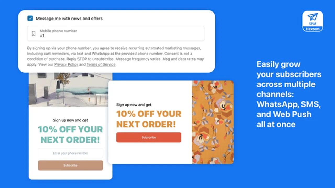 Hextom: WhatsApp, SMS & Push screenshot 2