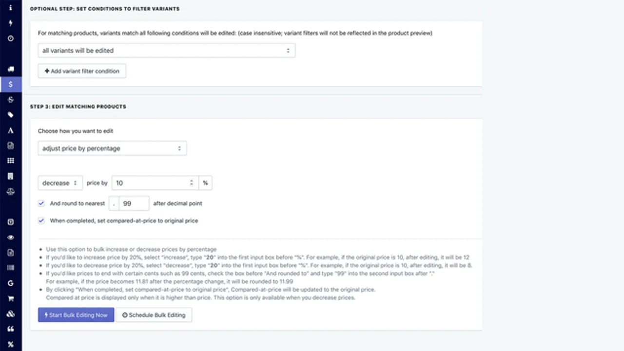 Hextom: Bulk Product Edit screenshot 3